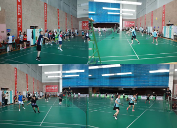 辽宁（营口）沿海产业基地举办第二届“决战杯”职工羽毛球比赛